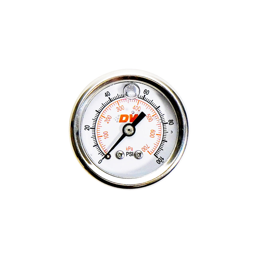 Manometro Meccanico Pressione Carburante 0-15 Psi &ndash; Precision Auto Labs 1561, Faccetta Bianca 38mm