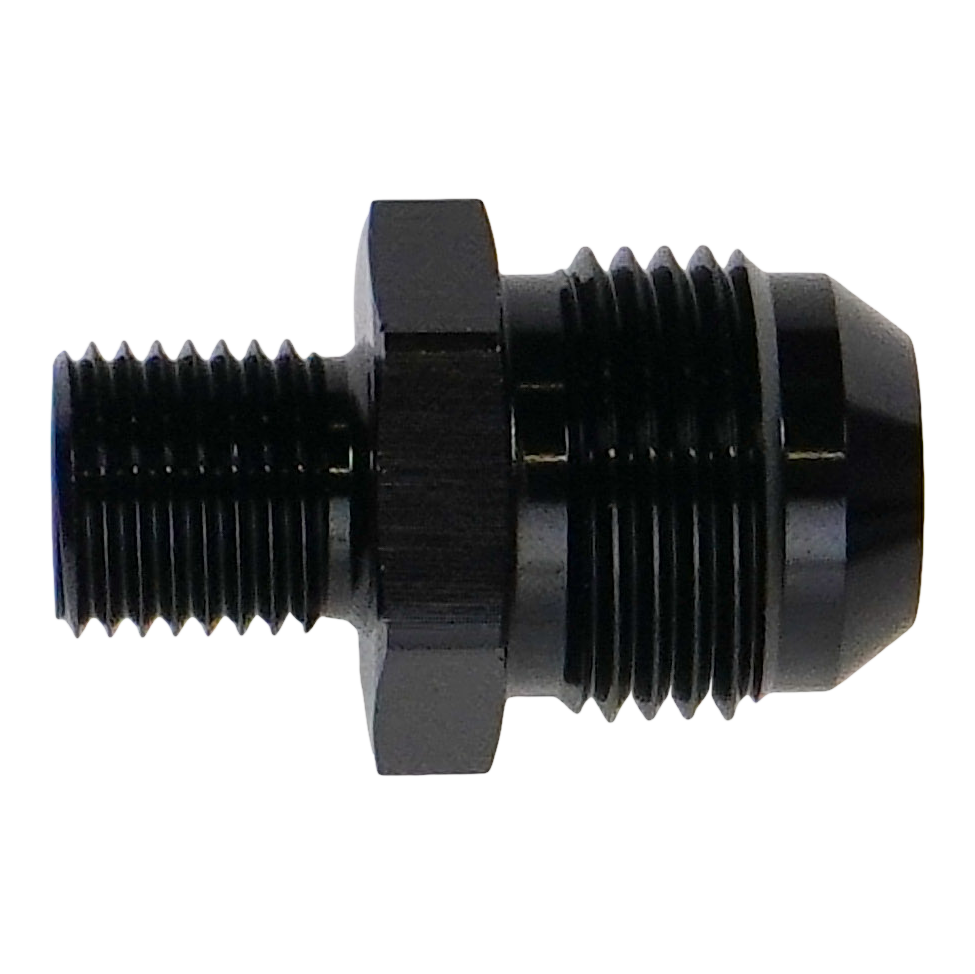 10AN Male Flare to M14x1.5 Metric Male Adapter
