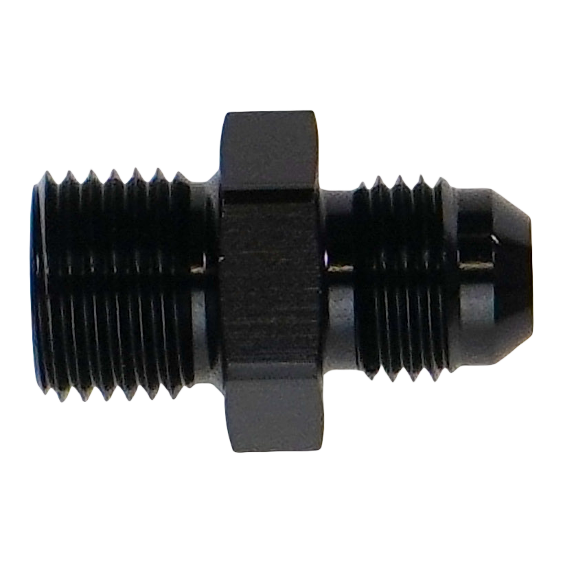 6AN Male Flare to M16x1.5 Male Inverted Flare Adapter