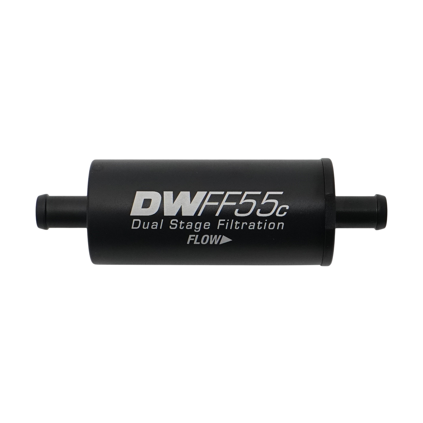 3/8 in Barb, 10 micron, 55mm In-line fuel filter kit