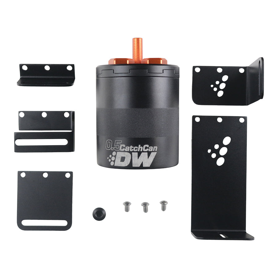 0.5 Liter Oil Catch Can Assembly – DeatschWerks