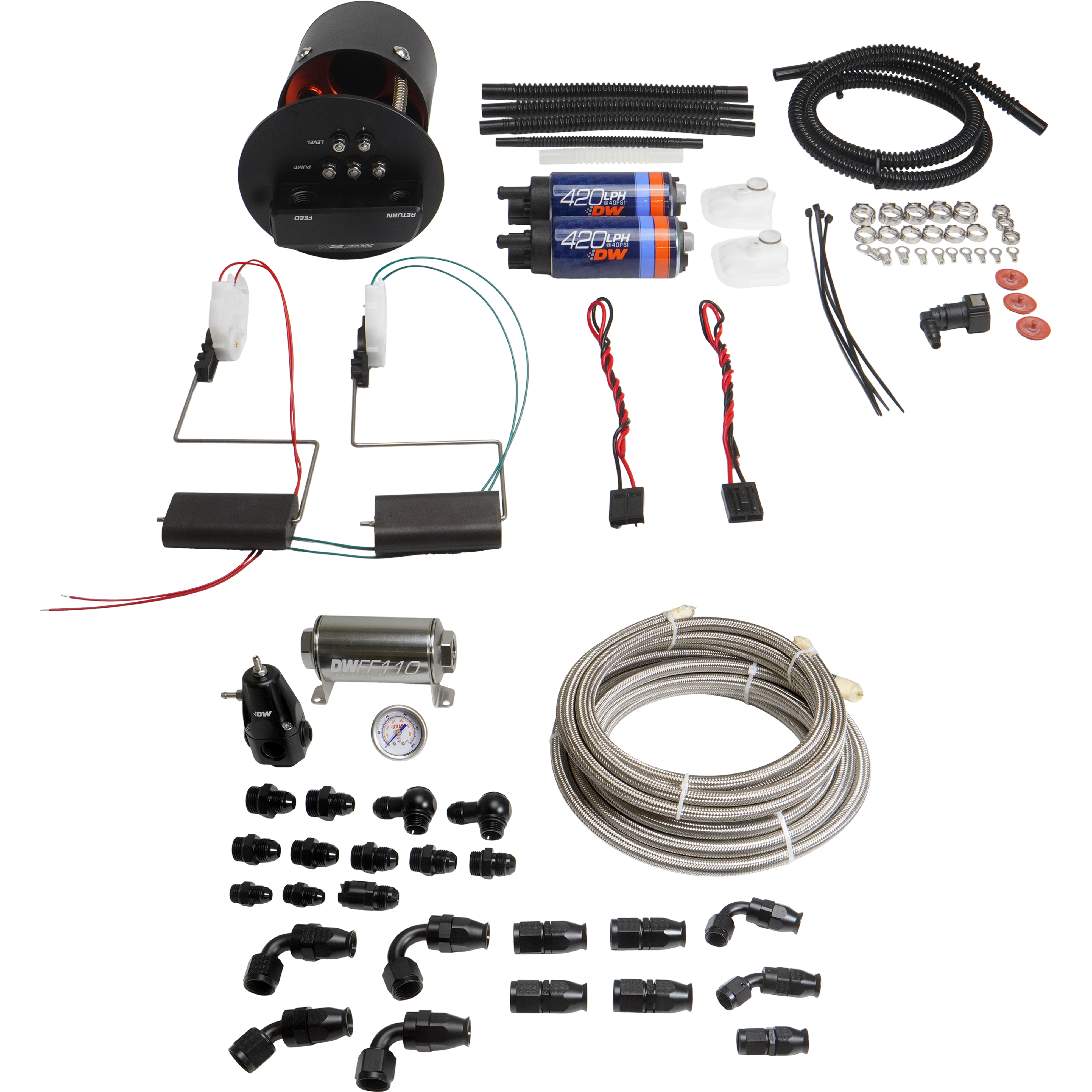 1992-2006 BMW 3-Series E36/E46 X2 Module + DW420 Pumps + PTFE