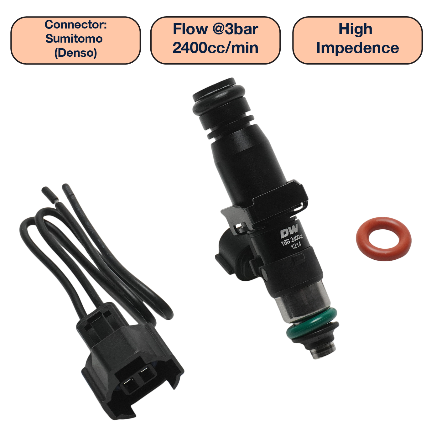 Single Universal Tall Injector (60mm)