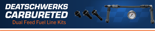 Carbureted Dual Feed Fuel Line Kits