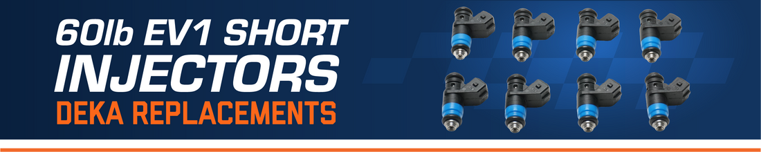 60lb Short DEKA Style Injectors