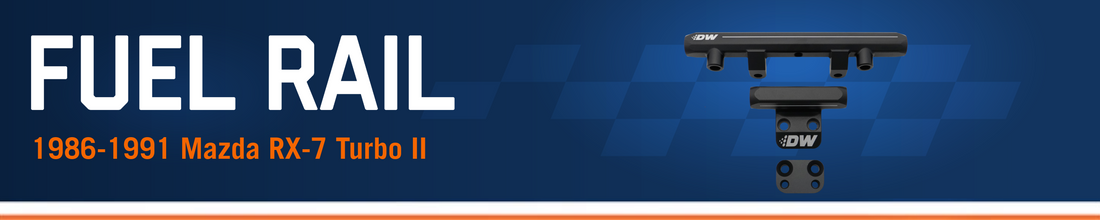 1986-1991 Mazda RX-7 Turbo II Fuel Rail