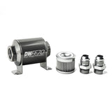 10AN, 10 micron, 70mm In-line fuel filter kit