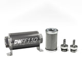 5/16 in, 10 micron, 110mm In-line fuel filter kit