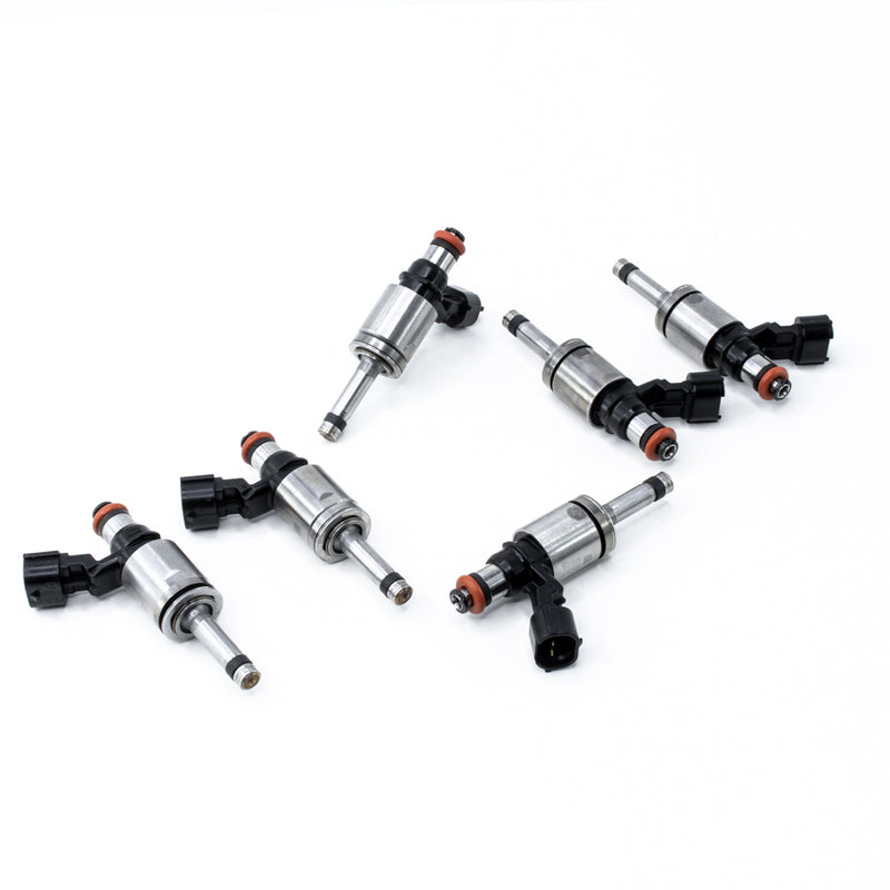 DeatschWerks HDEV1700 Fuel Injectors, set of 6 (SKU 19S-00-1700-6) for 2011-2015 Ford F-150 (3.5L EB)