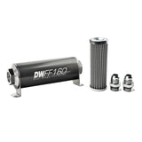 10AN, 100 micron, 160mm In-line fuel filter kit