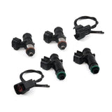 Set of 4 fuel injectors, two 1000cc/min injectors and two 2200cc/min injectors