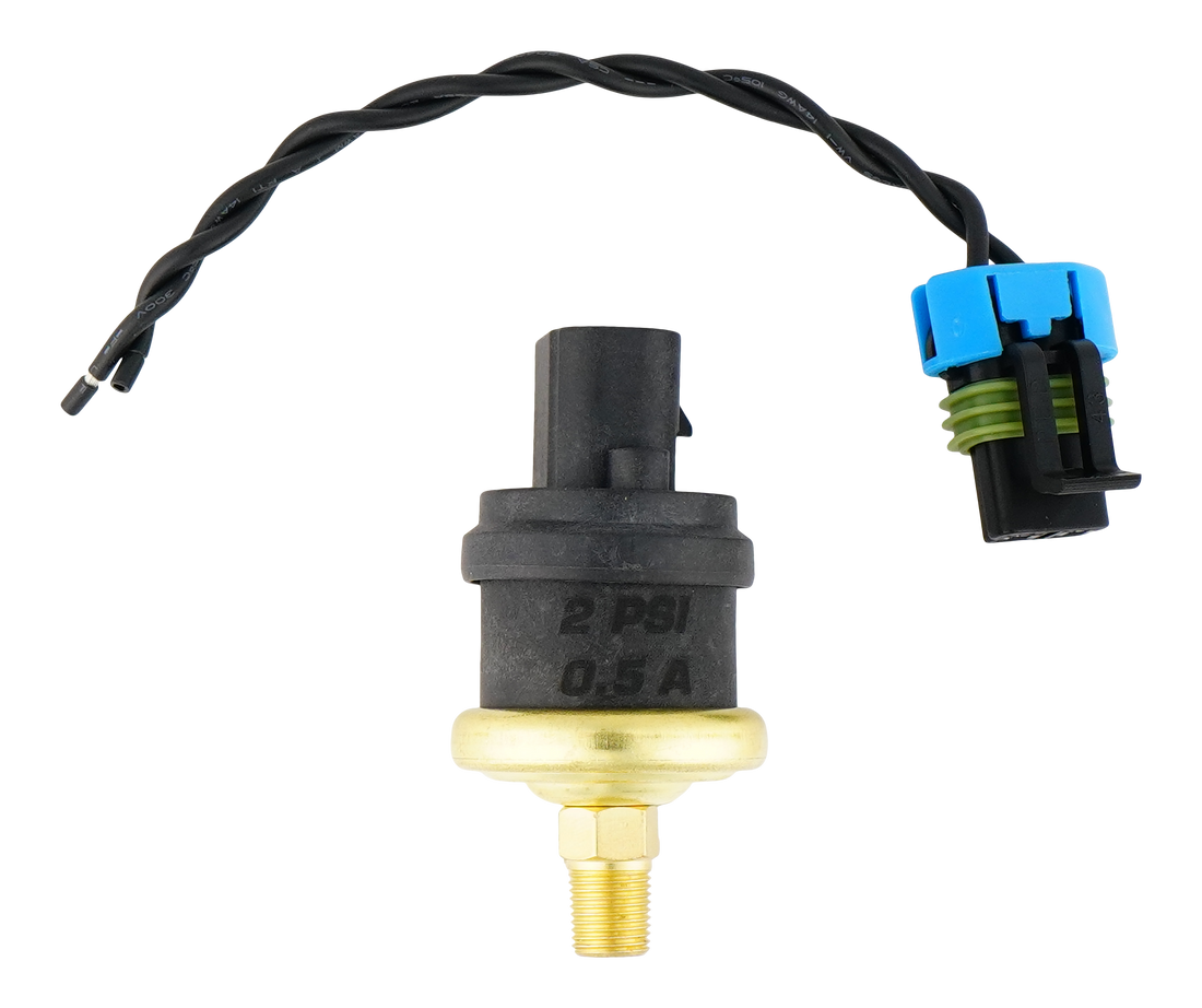 1/8th NPT 2 Psi Adjustable Hobbs Switch with Pigtail DeatschWerks