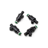 Matched set of 4 injectors 800cc/min (Low Impedance)