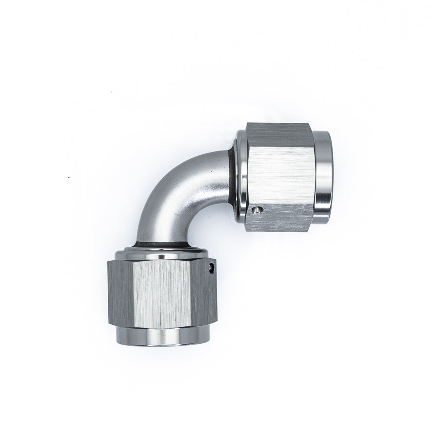 90-Deg. 8AN to 8AN Swivel Coupler