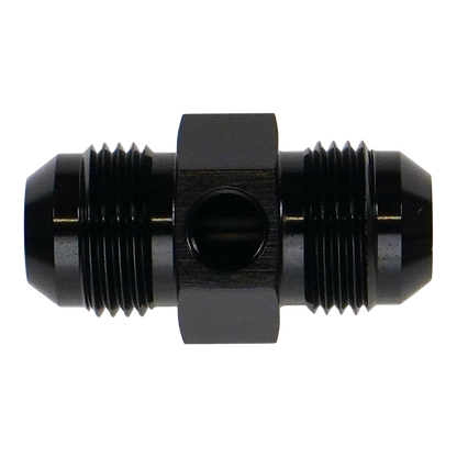 10AN Male Flare Gauge Adapter with 1/8" Gauge Port