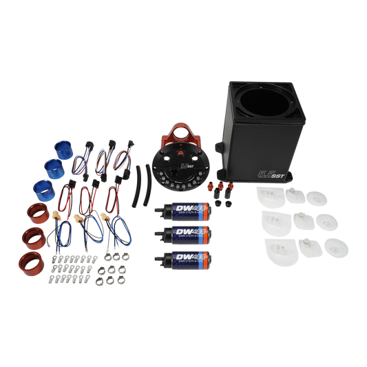 5.5 Staged Surge Tank with 3 DW400 Fuel Pumps
