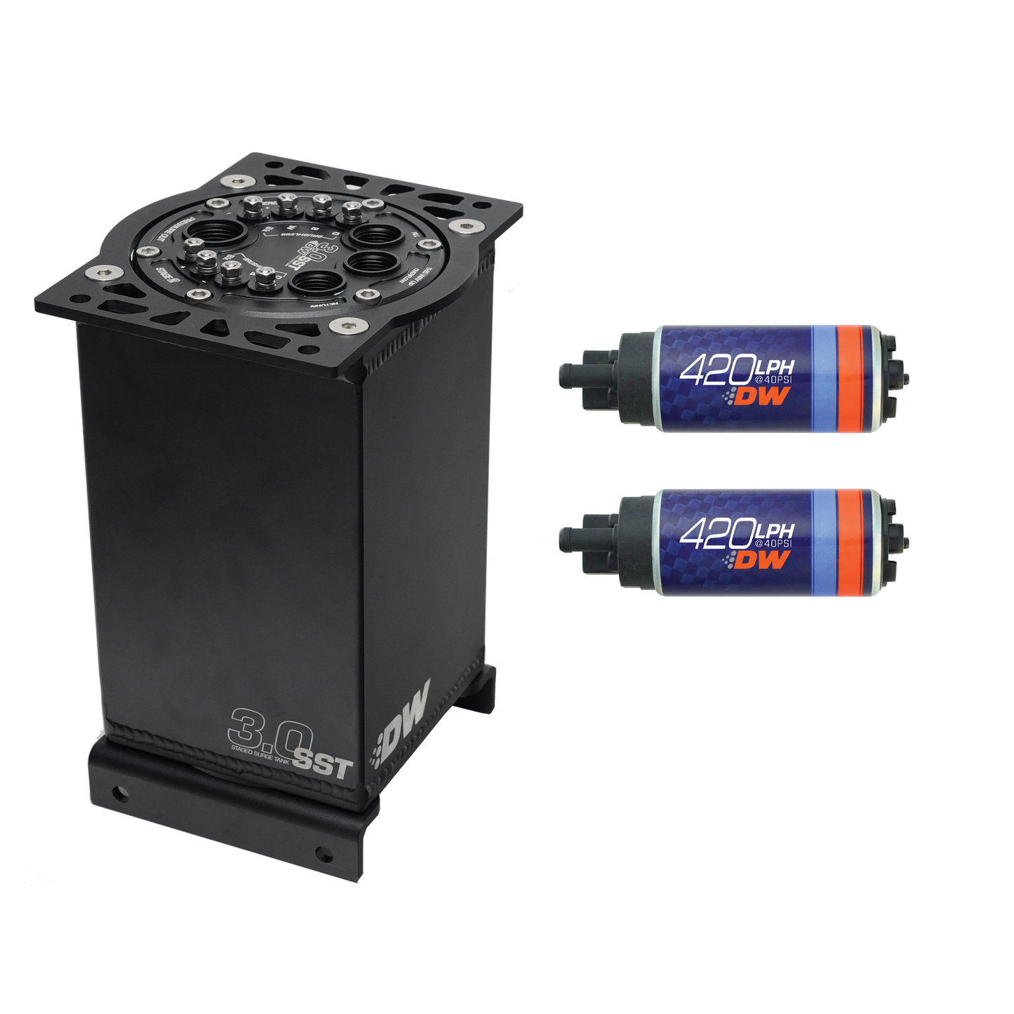 3.0L Surge Tank w/ Dual DW420 Brushless Pumps