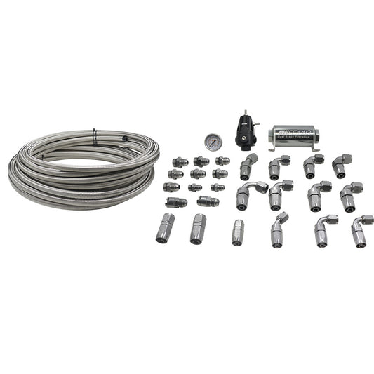 Return Plumbing kit for 2006+ Hemi/ PTFE/ 8AN feed/ 6AN return