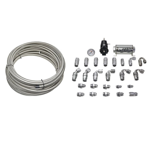 Return Plumbing kit for 6 Gen Camaro SS/ZL1/ CTS-V3/ PTFE/ 8AN feed/ 6AN return