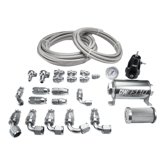 X2 Pump Hanger PTFE Plumbing Kit for 92-00 Honda Civic/ and 94-01 Acura Integra