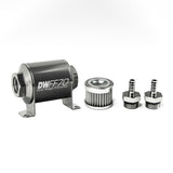 5/16 in Barb, 5 micron, 70mm In-line fuel filter kit