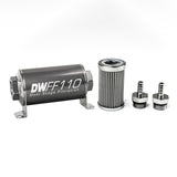5/16 in, 100 micron, 110mm In-line fuel filter kit