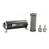 3/8 in, 40 micron, 160mm In-line fuel filter kit