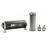 5/16 in, 10 micron, 160mm In-line fuel filter kit