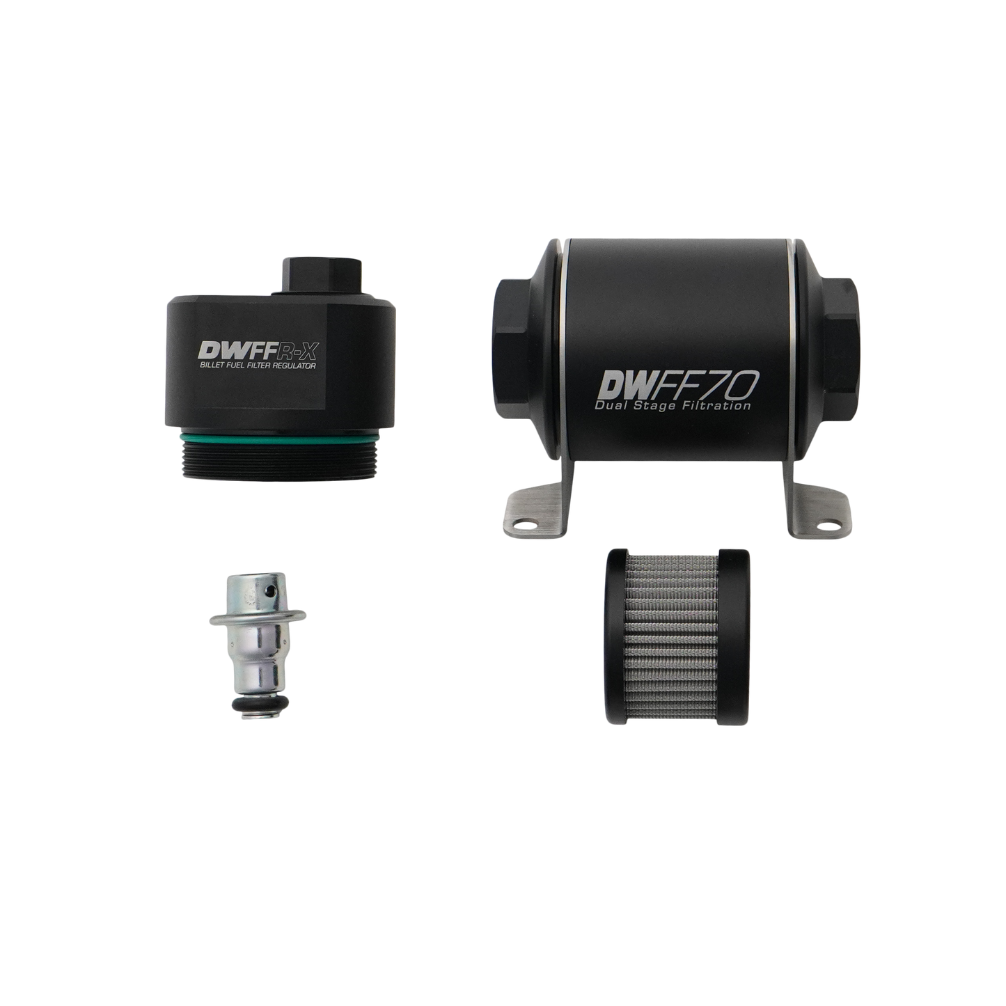 70mm Billet Fuel Filter Regulator 10 Micron