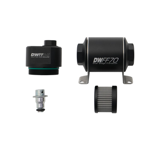 70mm Billet Fuel Filter Regulator 10 Micron
