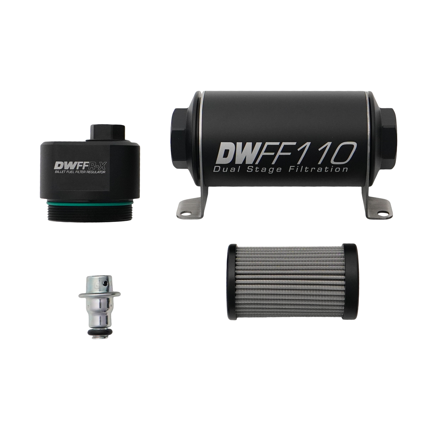 110mm Billet Fuel Filter Regulator 10 Micron