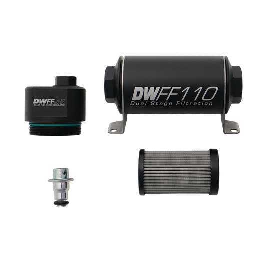 110mm Billet Fuel Filter Regulator 10 Micron