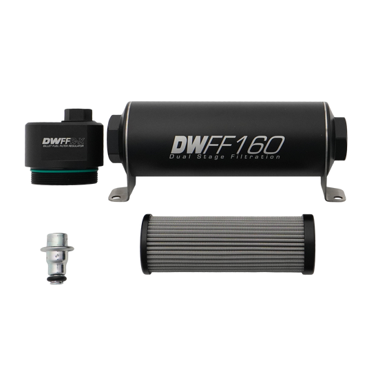 160mm Billet Fuel Filter Regulator 10 Micron