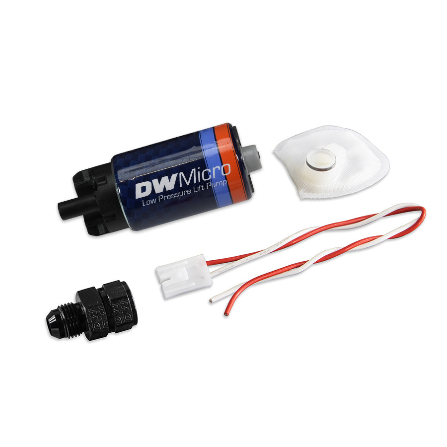 DWMicro lift pump with 6AN outlet – DeatschWerks