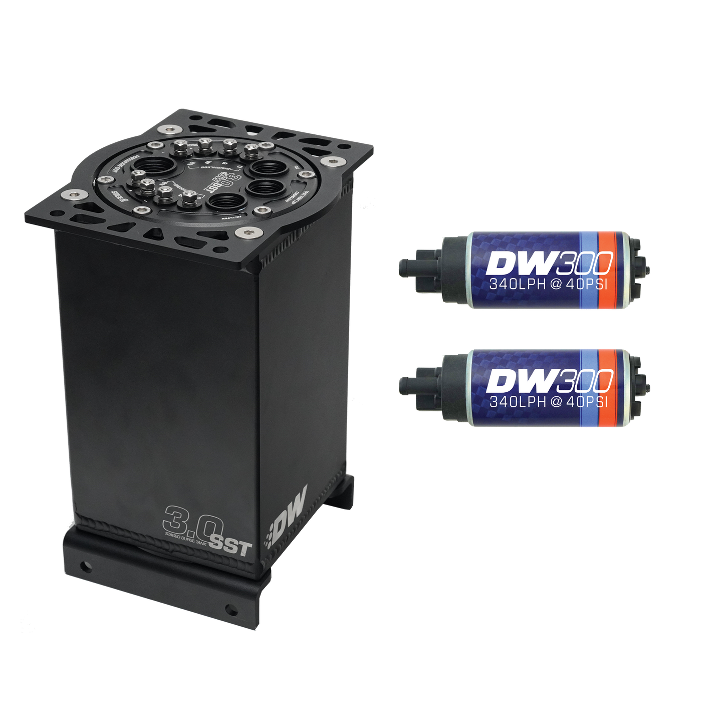 3.0L Surge Tank w/ Dual DW300 Pumps