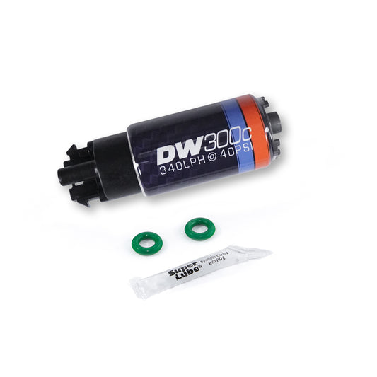340lph compact fuel pump with clips w/ 1009 install kit