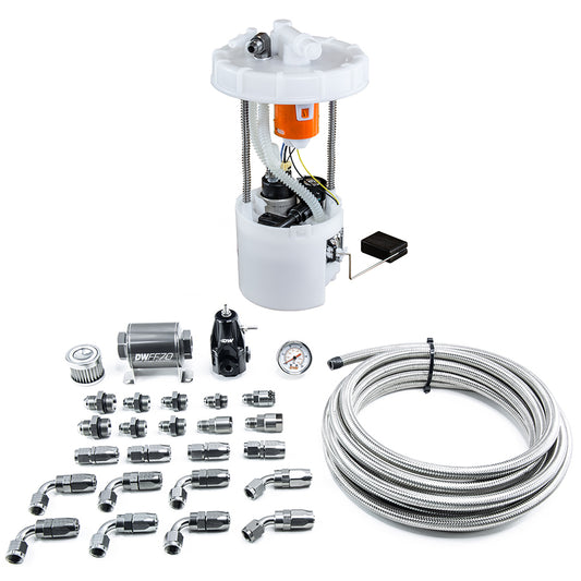 DW400 Pump Module + Return Kit SS CPE for 8th Gen 2006-11 Honda Civic Si K20