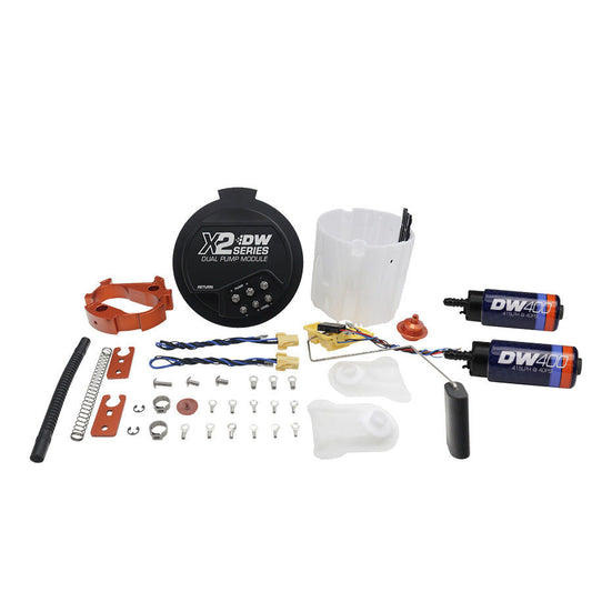 X2 Series Fuel Pump Module with Dual DW400 Pumps for 2006-19 Hemi