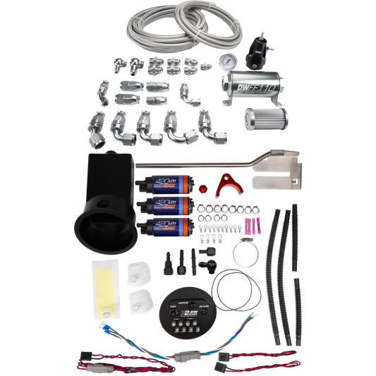 Nissan Silvia and Skyline X2 Surge Module + DW420 Pumps + PTFE Plumbing Kit
