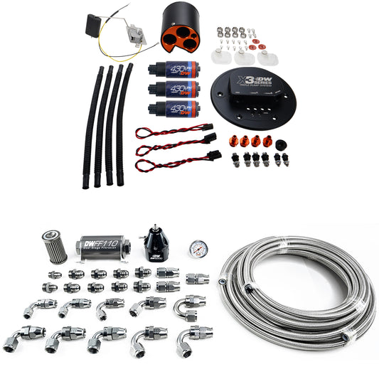 1998-04 Ford Mustang X3 Module + Pumps +Plumbing Kit