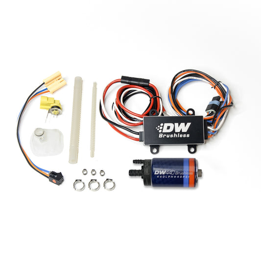 DW440 Brushless Fuel pump w/2-speed controller for S197 Mustang 5.0
