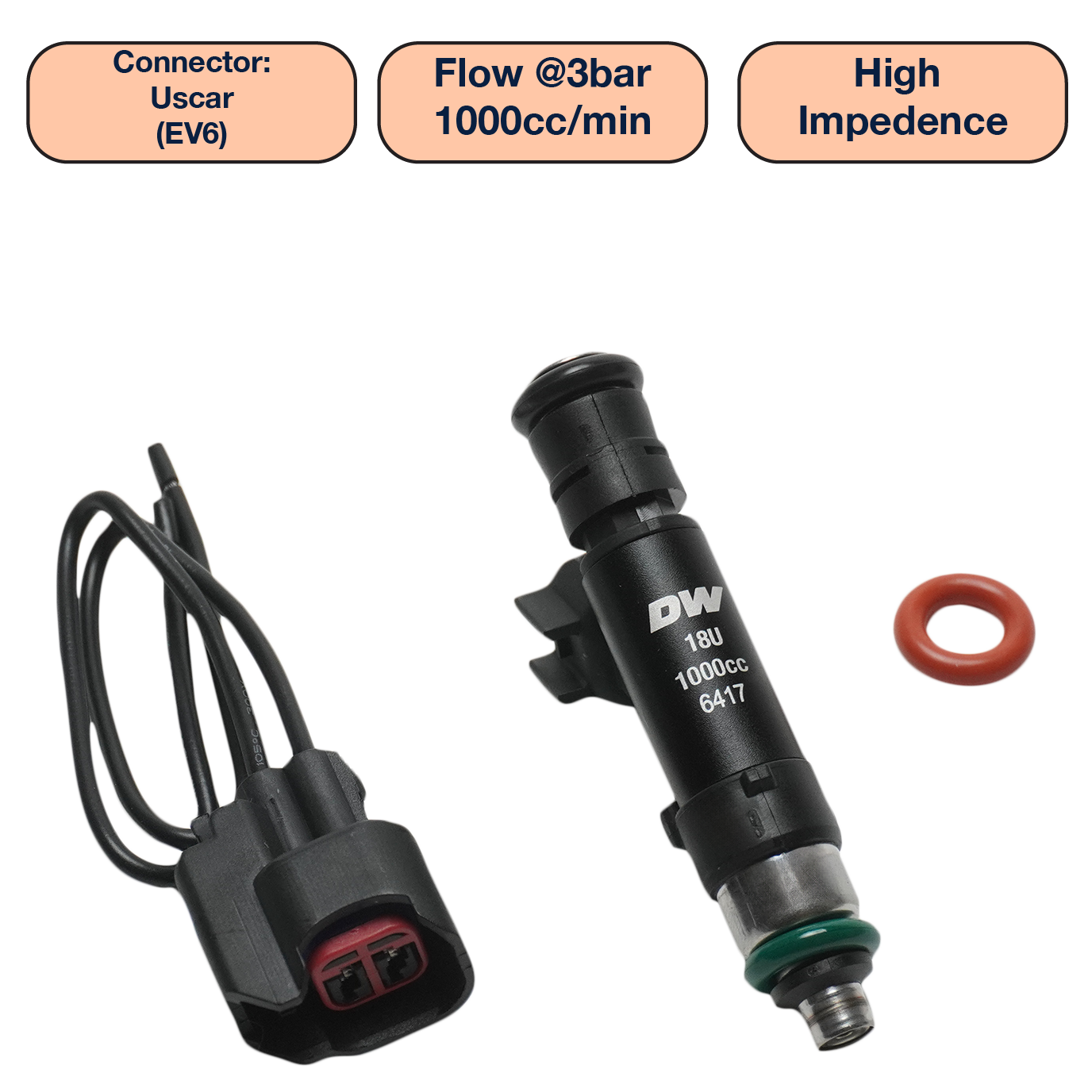 Single Universal Tall Injector (60mm)