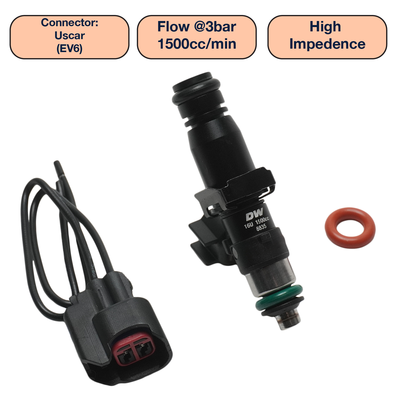 Single Universal Tall Injector (60mm)