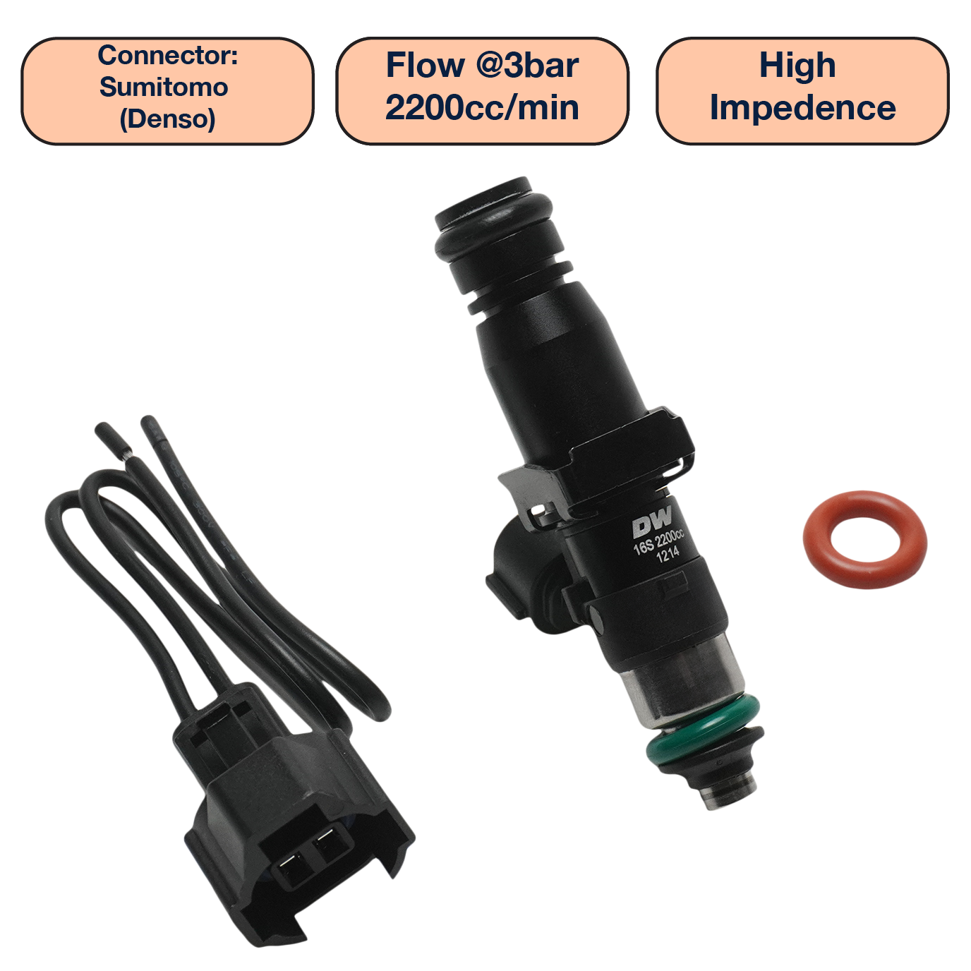 Single Universal Tall Injector (60mm)