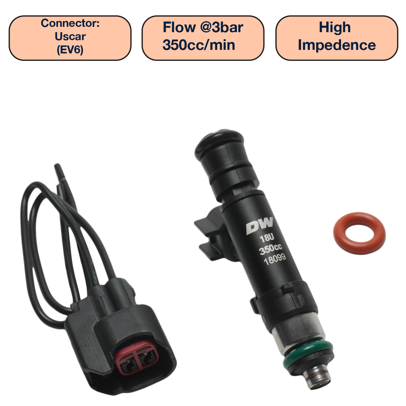 Single Universal Tall Injector (60mm)