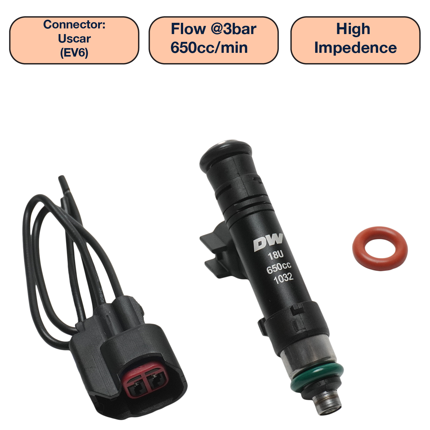 Single Universal Tall Injector (60mm)
