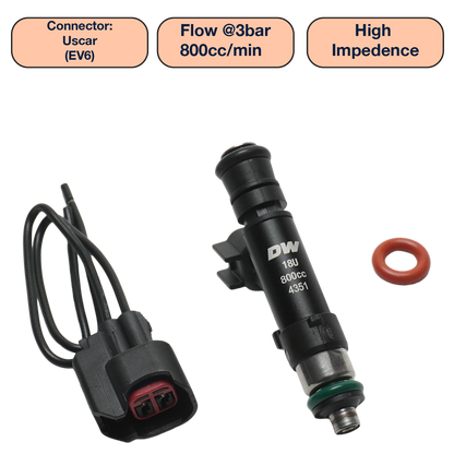 Single Universal Tall Injector (60mm)