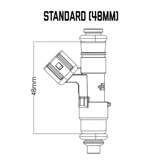 Single Universal Standard Injector (48mm)