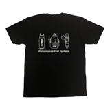 Black DW Performance Fuel Systems T-Shirt
