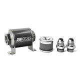 10AN, 40 micron, 70mm In-line fuel filter kit